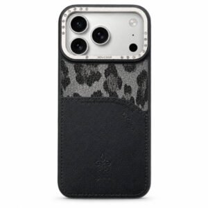 iPhone 17 Pro Max - Leopard Print Card Holder Case