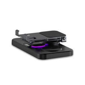 PowerDock Pro 6-in-1 Wireless Charging Station, Fast Charger Dock Compatible with iPhone, Apple Watch, AirPods & iPad, Adjustable Stand with Digital Clock, Multi Device Charging Organizer